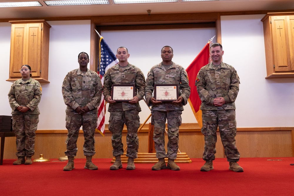 75th FAB BDE Volunteers of the Quarter