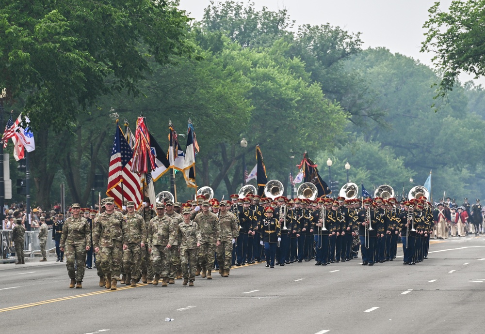 U.S. Army's 250th Birthday Parade