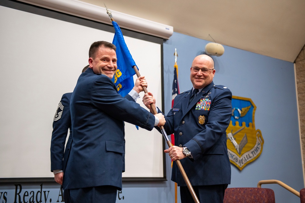Haley assumes command of the 121 ARW Mission Support Group