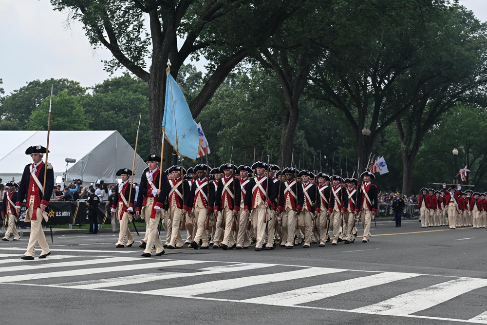U.S. Army's 250th Birthday Parade