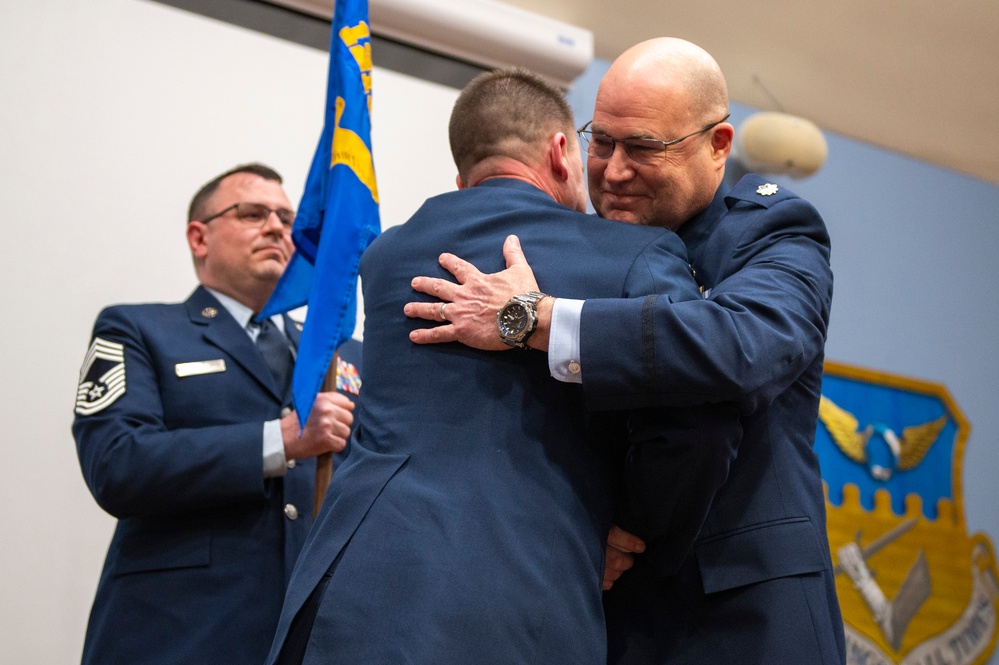 Haley assumes command of the 121 ARW Mission Support Group