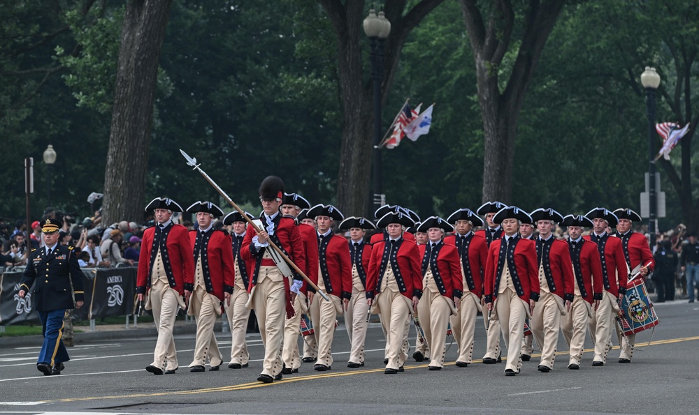U.S. Army's 250th Birthday Parade