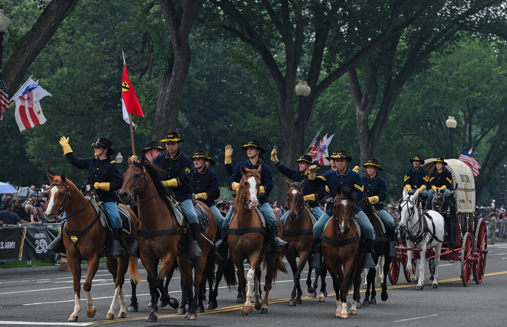U.S. Army's 250th Birthday Parade