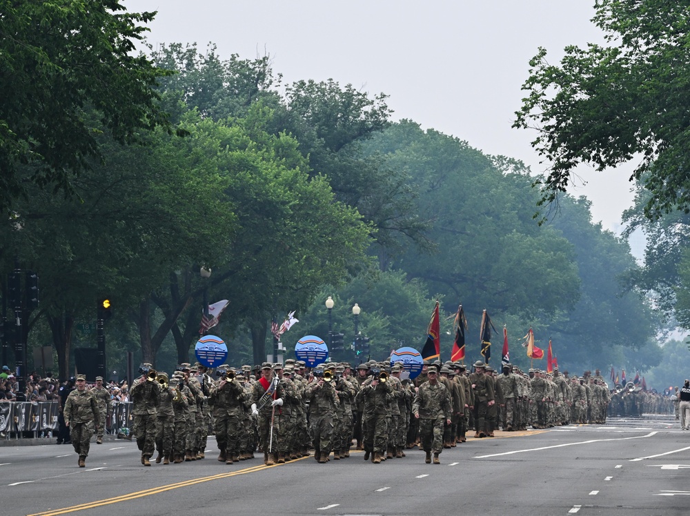 U.S. Army's 250th Birthday Parade