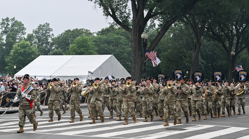U.S. Army's 250th Birthday Parade