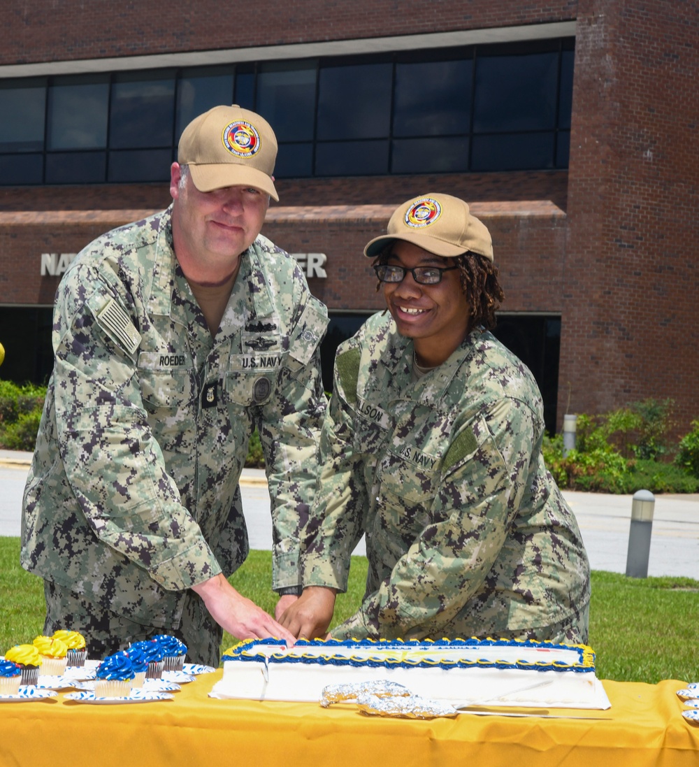 Naval Medical Center Camp Lejeune hosts cake-cutting ceremony for the Navy Hospital Corpsman 127th birthday