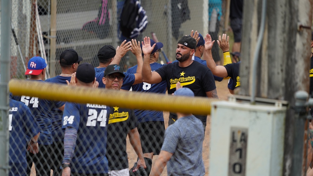Fort Buchanan Celebrates the Army's 250th Birthday with an Armed Forces Softball Tournament