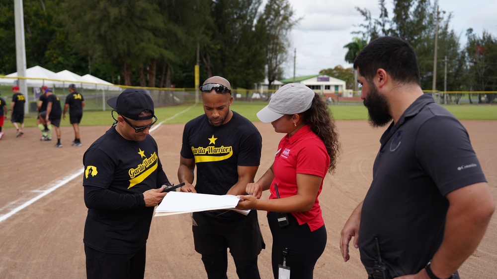Fort Buchanan Celebrates the Army's 250th Birthday with an Armed Forces Softball Tournament