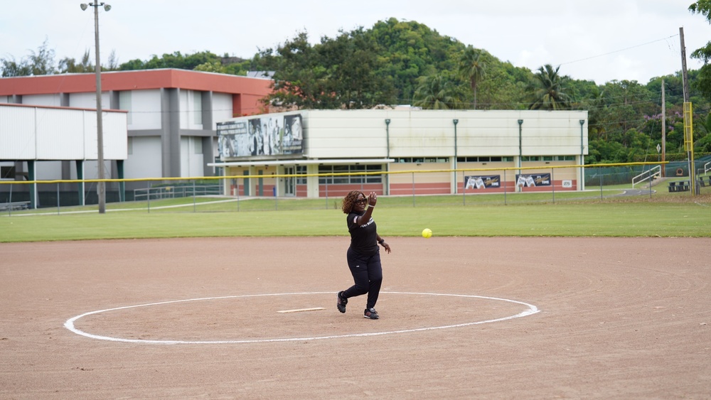 Fort Buchanan Celebrates the Army's 250th Birthday with an Armed Forces Softball Tournament