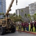 Army Community Day: 25th ID soldiers teach class to Farrington JROTC students