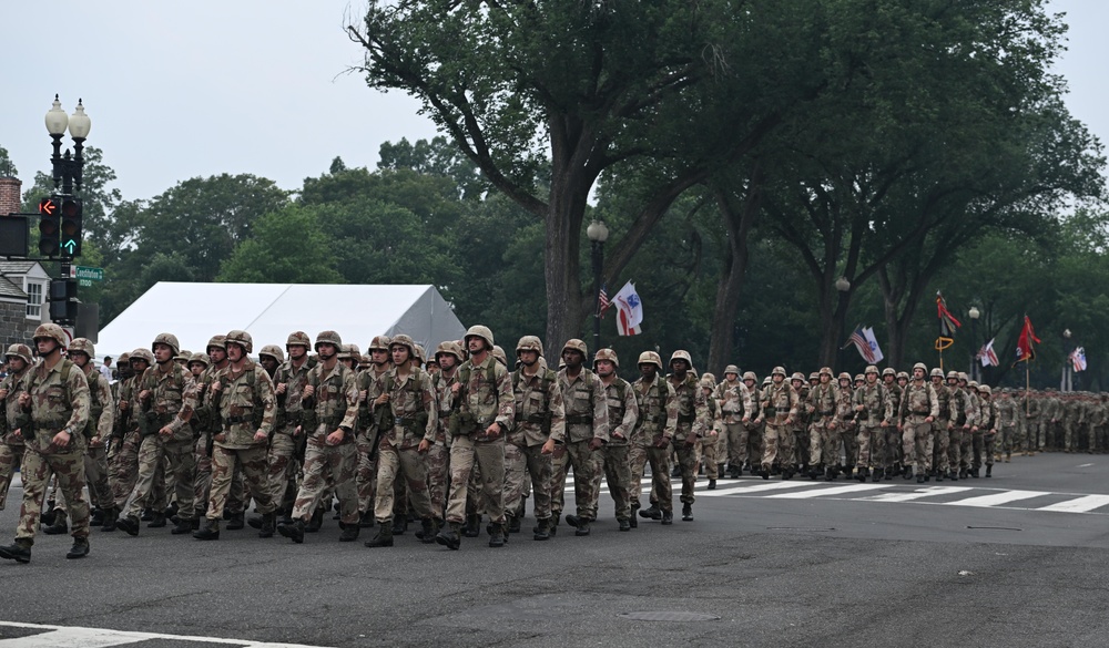 U.S. Army's 250th Birthday Parade