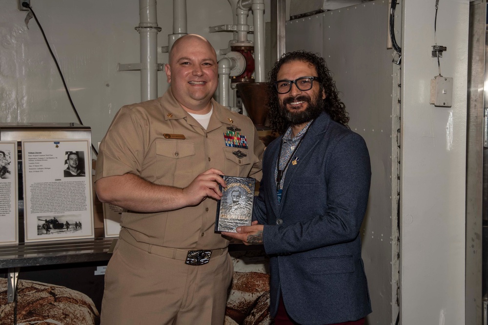 Abraham Lincoln hosts Hospital Corpsman birthday