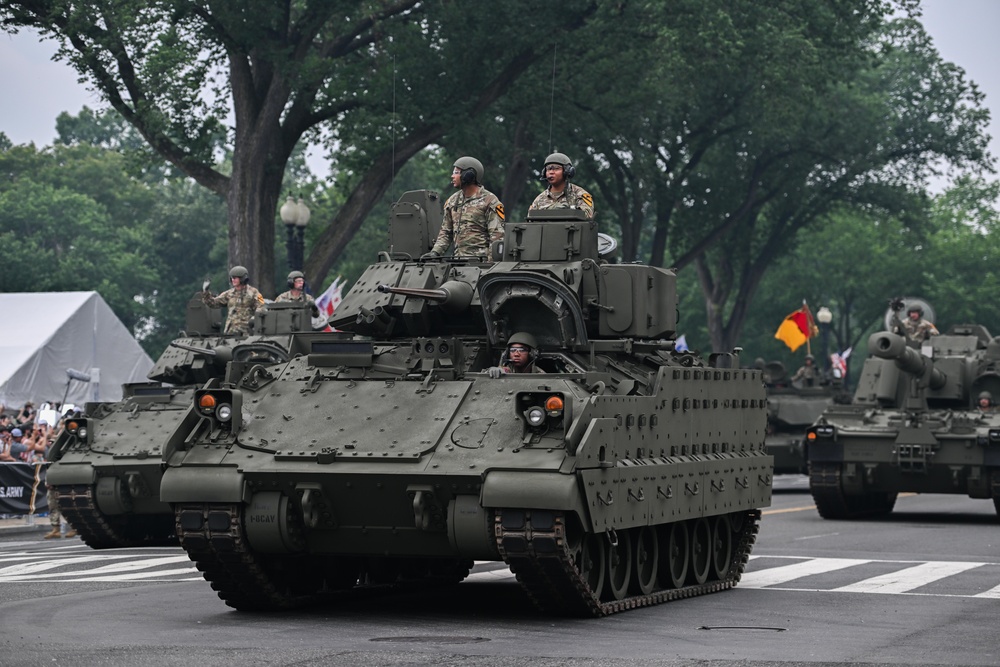 U.S. Army's 250th Birthday Parade