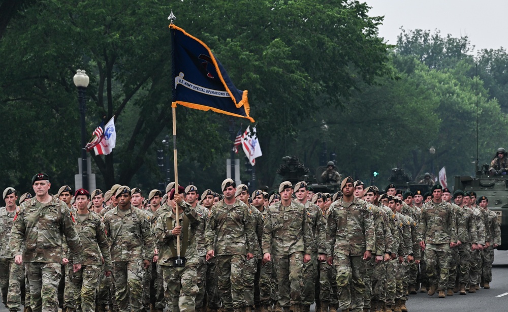 U.S. Army's 250th Birthday Parade