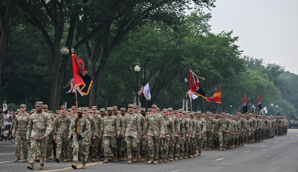 U.S. Army's 250th Birthday Parade