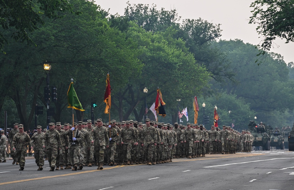 U.S. Army's 250th Birthday Parade