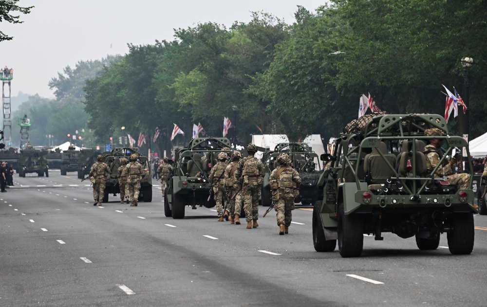 U.S. Army's 250th Birthday Parade
