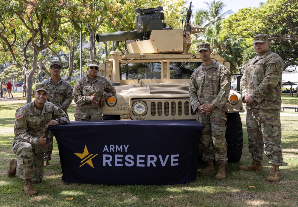 Army Community Day: Local Hawaii Army reserves show up for ACD