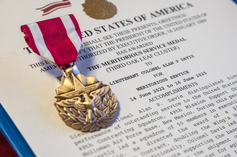 49th Contracting Squadron Change of Command