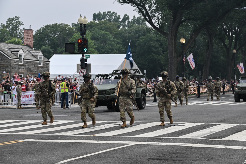 U.S. Army's 250th Birthday Parade