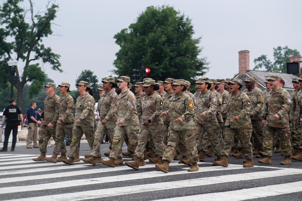 U.S. Army's 250th Birthday Parade