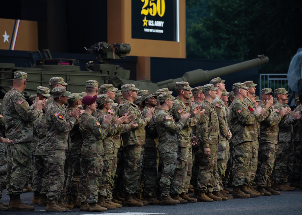 U.S. Army's 250th Birthday Parade