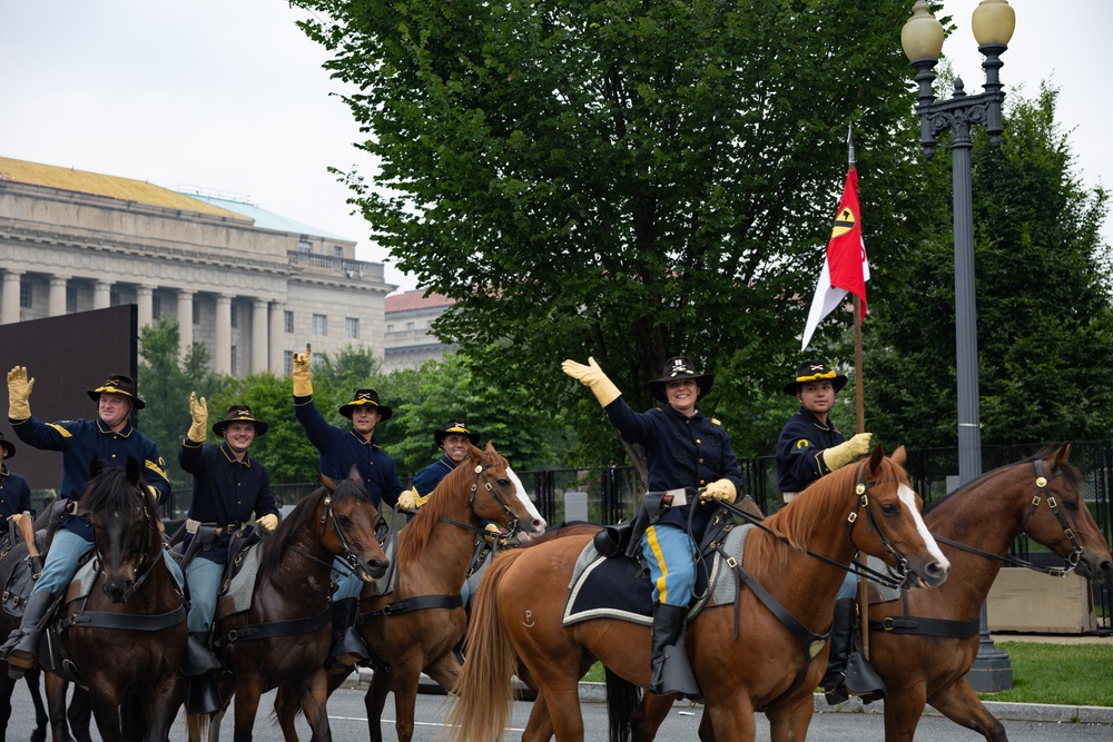 250th Army Birthday Parade in Washington