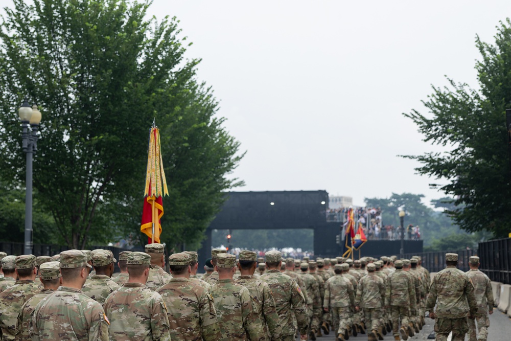 250th Army Birthday Parade in Washington