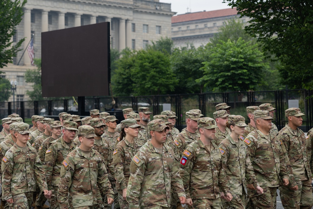 250th Army Birthday Parade in Washington