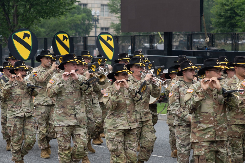 250th Army Birthday Parade in Washington