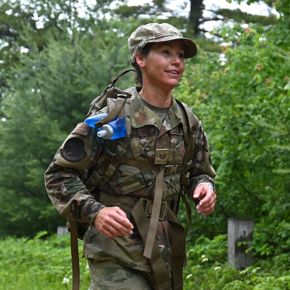 NH Air Guard Dominates Norwegian Foot March