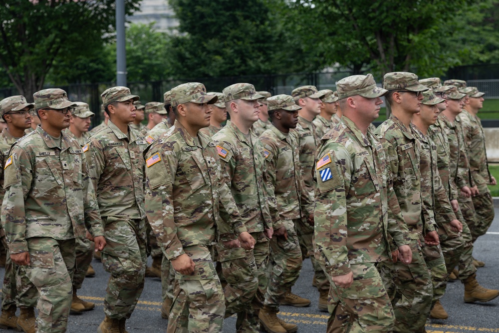250th Army Birthday Parade in Washington