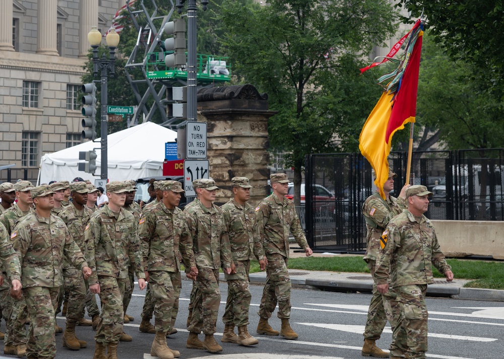 250th Army Birthday Parade in Washington