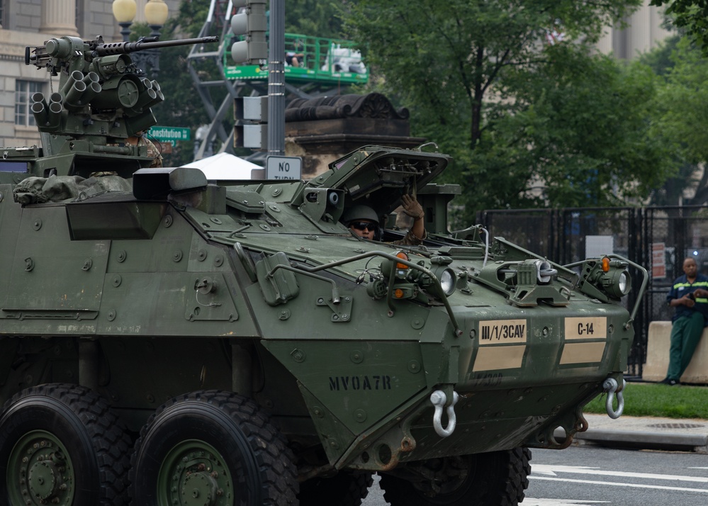 250th Army Birthday Parade in Washington