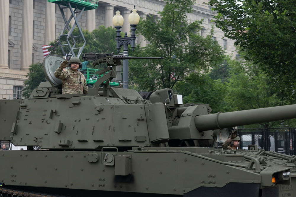 250th Army Birthday Parade in Washington