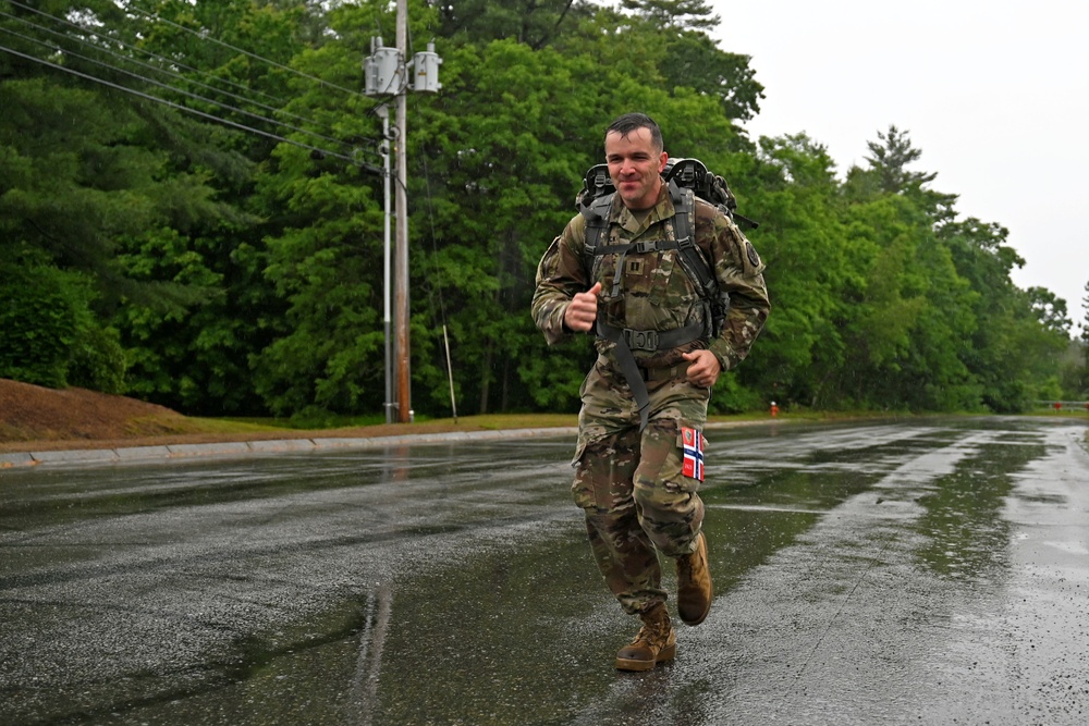 NH Airmen Podium Sweep Norwegian Foot March