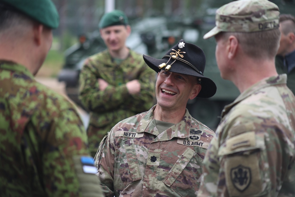 5th Squadron, 7th Cavalry Regiment Change of Command