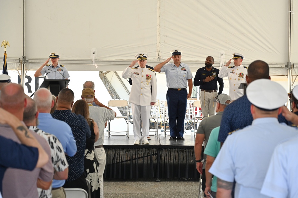 Coast Guard Cutter Valiant holds heritage recognition ceremony after more than 57 years of service