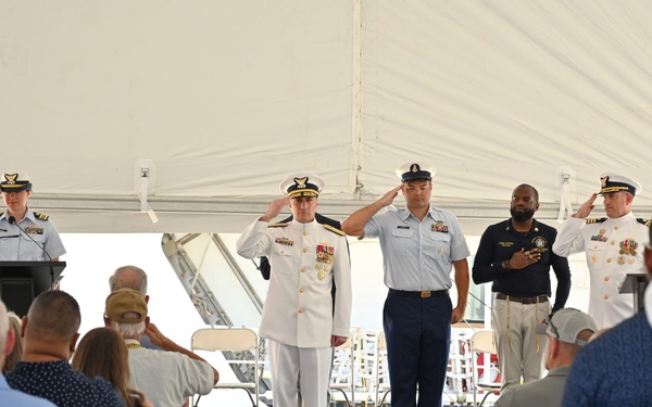 Coast Guard Cutter Valiant holds heritage recognition ceremony after more than 57 years of service