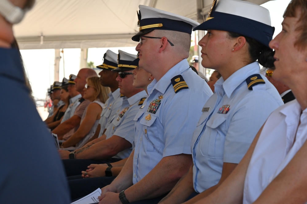 Coast Guard Cutter Valiant holds heritage recognition ceremony after more than 57 years of service
