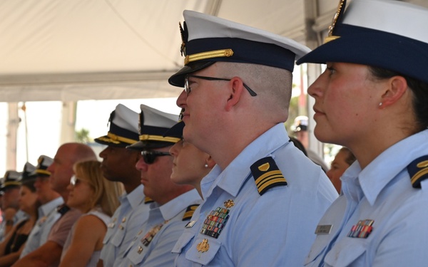 Coast Guard Cutter Valiant holds heritage recognition ceremony after more than 57 years of service