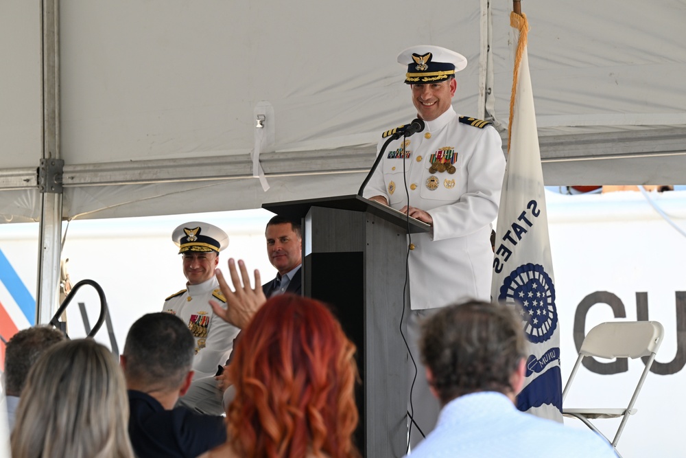 Coast Guard Cutter Valiant holds heritage recognition ceremony after more than 57 years of service
