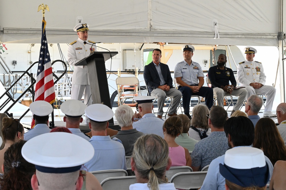 Coast Guard Cutter Valiant holds heritage recognition ceremony after more than 57 years of service