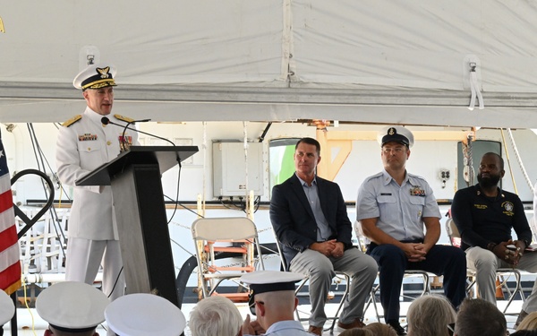 Coast Guard Cutter Valiant holds heritage recognition ceremony after more than 57 years of service