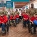 Members of Team Kirtland welcome home veterans of the Honor Flight