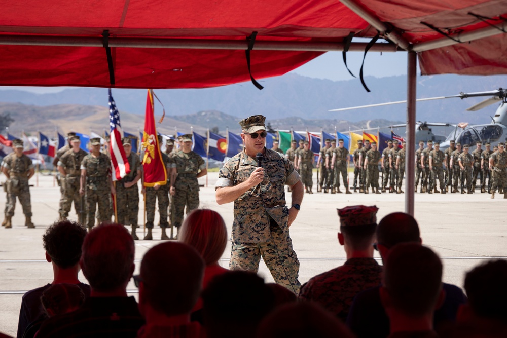 HMLAT-303 Change of Command