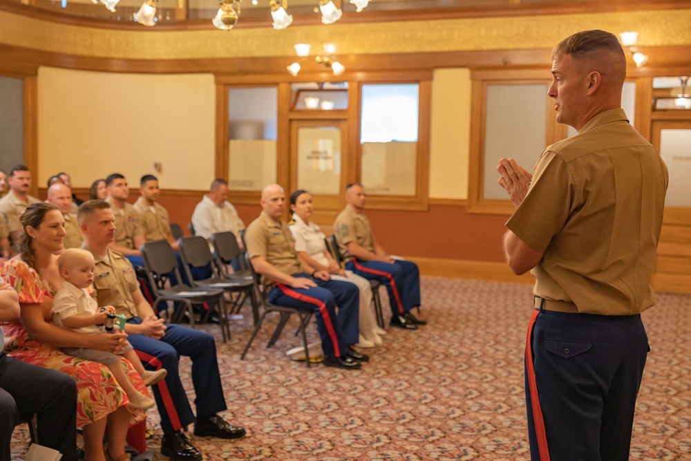 Recruiting Station Phoenix Change of Command