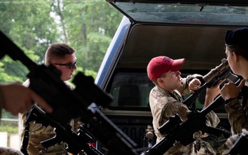 Defenders from the 181st Security Forces Squadron participated in a two-week annual training at Wright-Patterson Air Force Base in Dayton, Ohio, June 6-20, 2025.