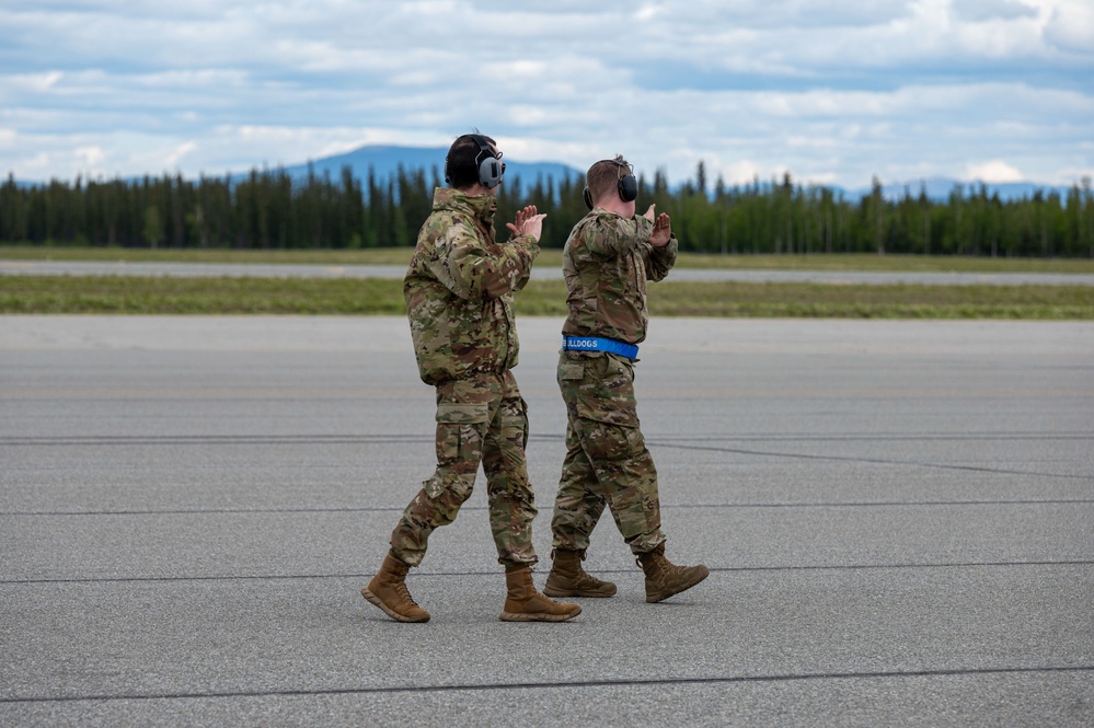 JBER Airmen assigned to the 3rd Air Expeditionary Wing participate in exercise Tropic Tundra