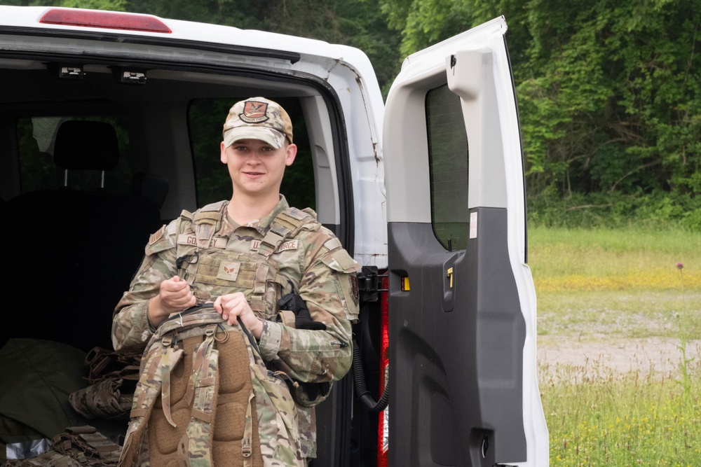 181st Security Forces Sharpen Readiness with Weapons Safety Training at Wright-Patterson Air Force Base